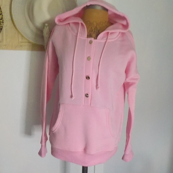 NEW Pink Soft Hoodie - Picture 4 of 9